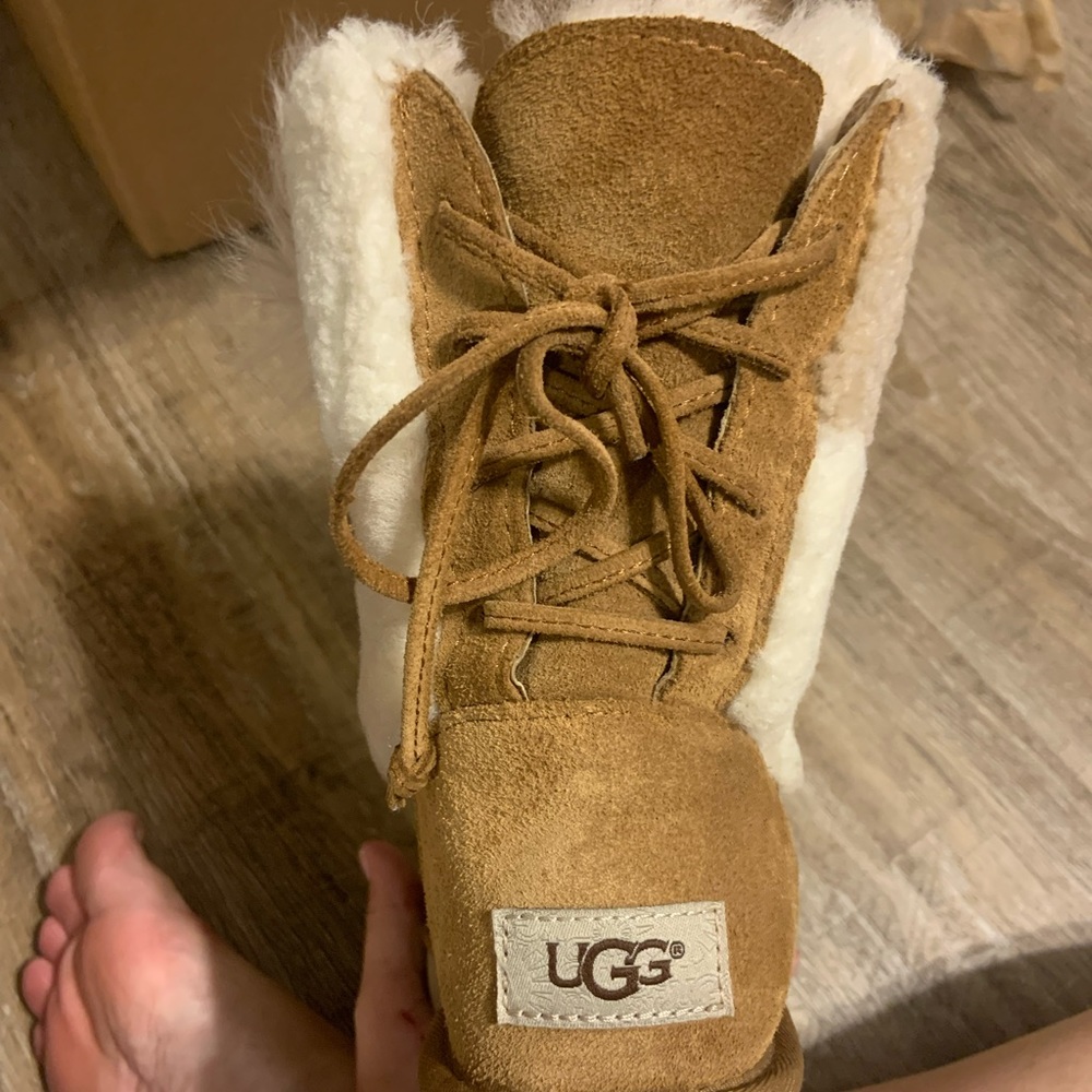 Ugg Classic Short Boots Patchwork Fluff - image 4